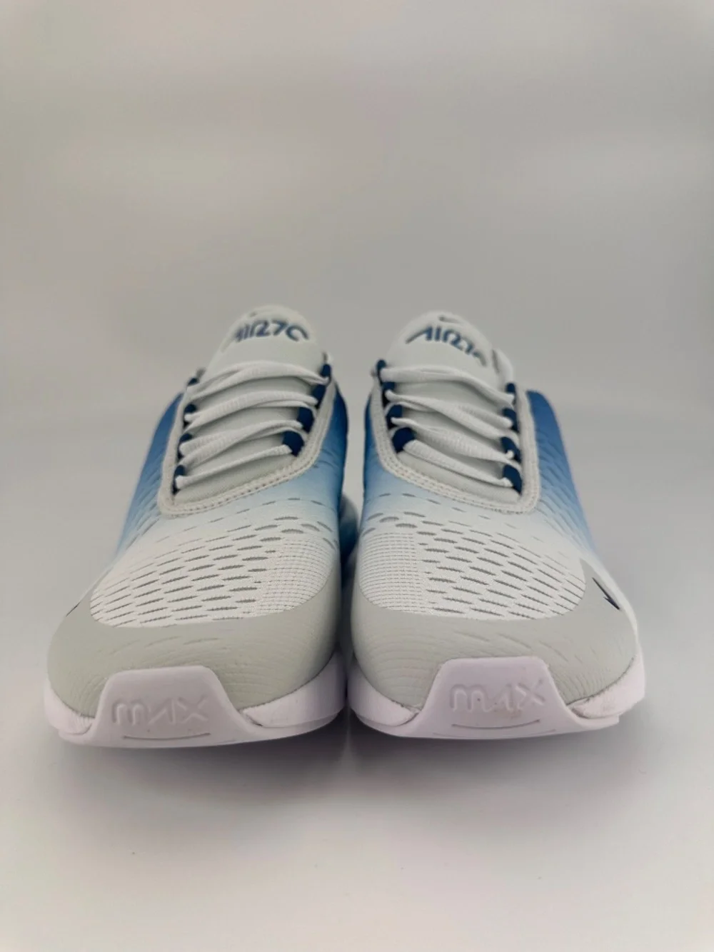 Nike Air Max 270 Off White/Court Blue (943345 125) Big Kid's